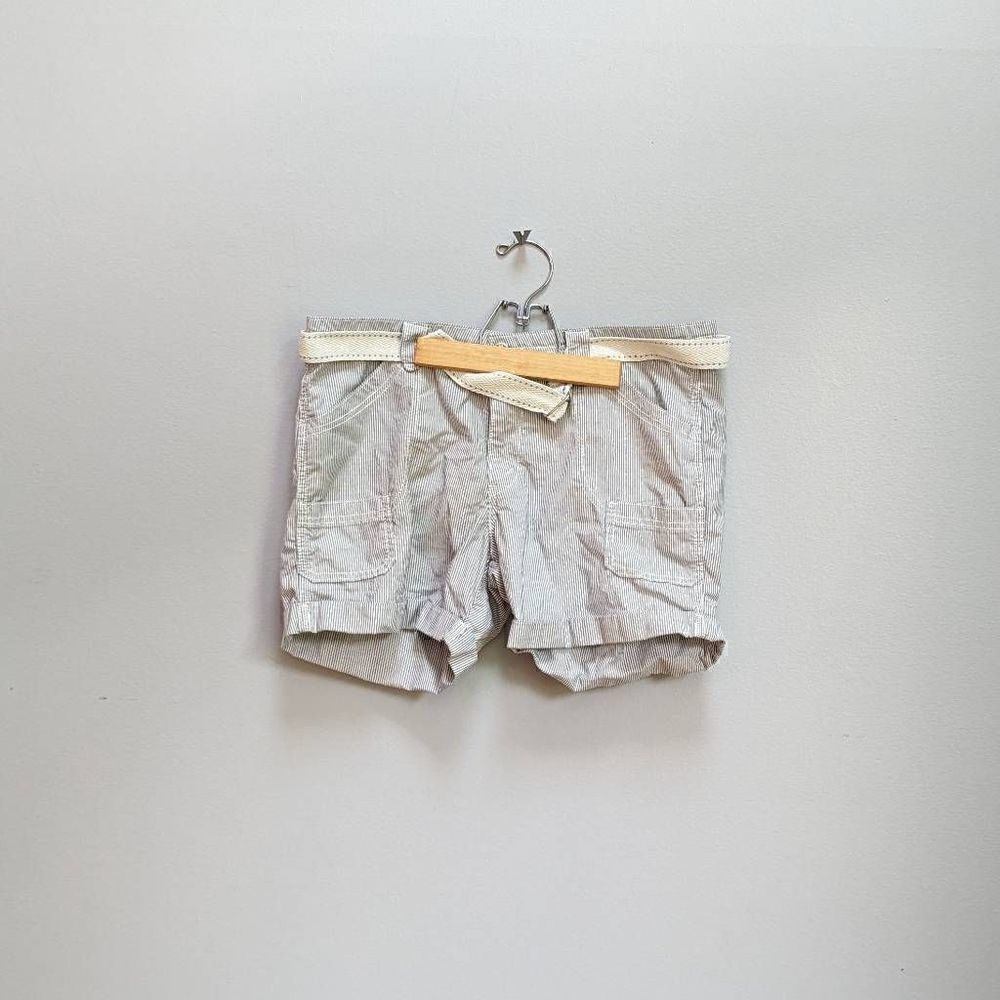 Levi's Belted Striped Shorts